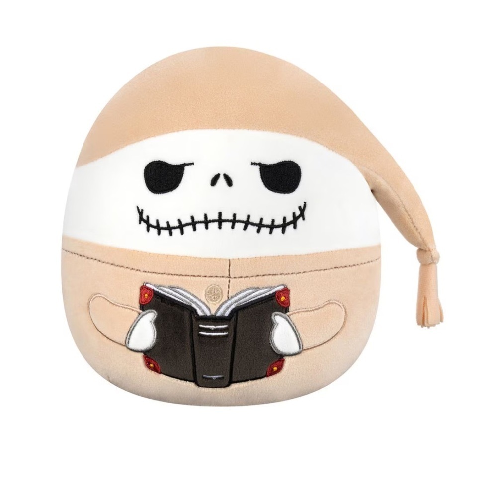 Squishmallows The Nightmare Before Christmas 8 Inch Jack Skellington in Pajamas